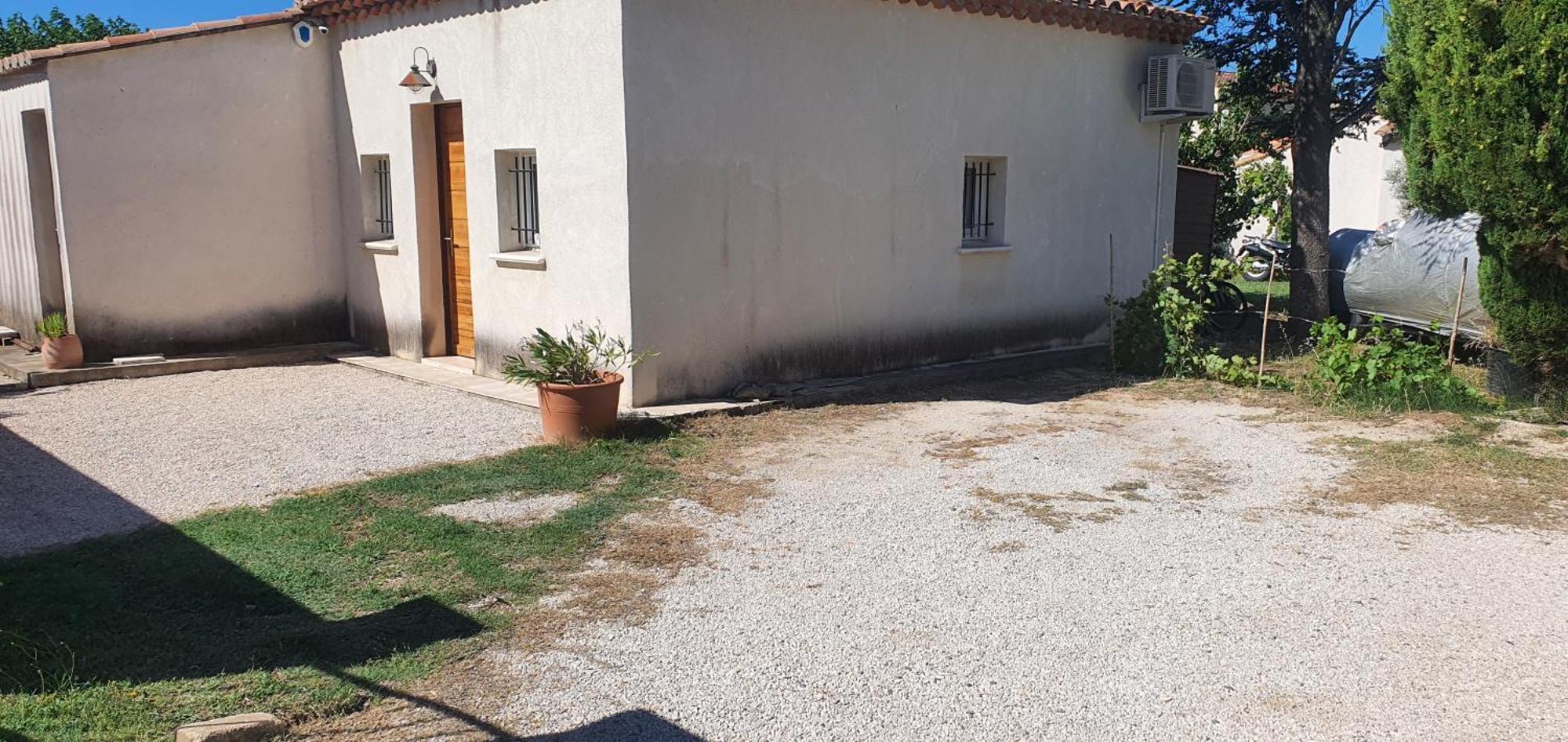 Coquet 2 Pieces Au Calme Avec Piscine Villa Fontvieille Exterior photo